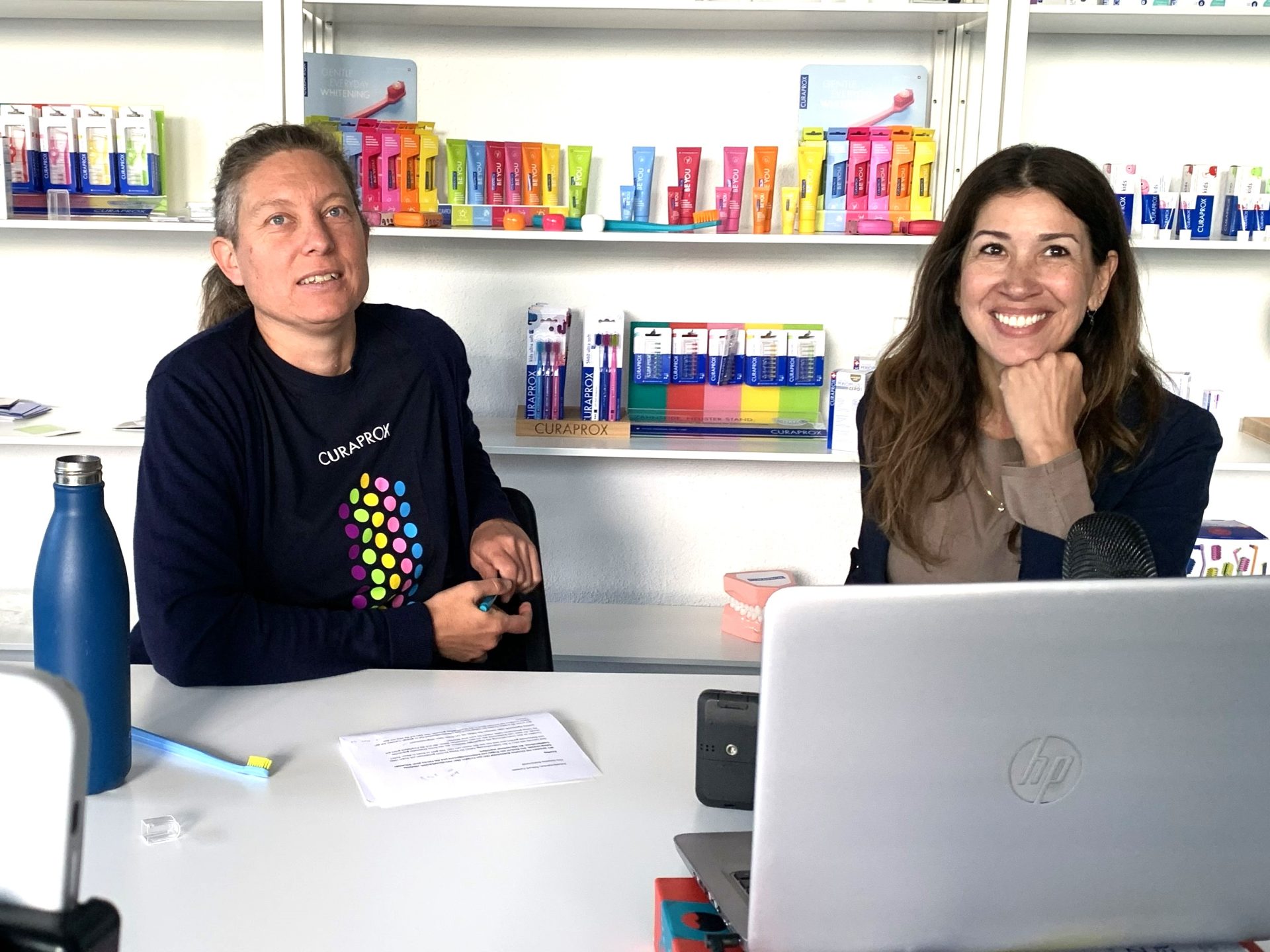 Curaden CEO Christine Breitschmid im Interview mit Marion Gredig